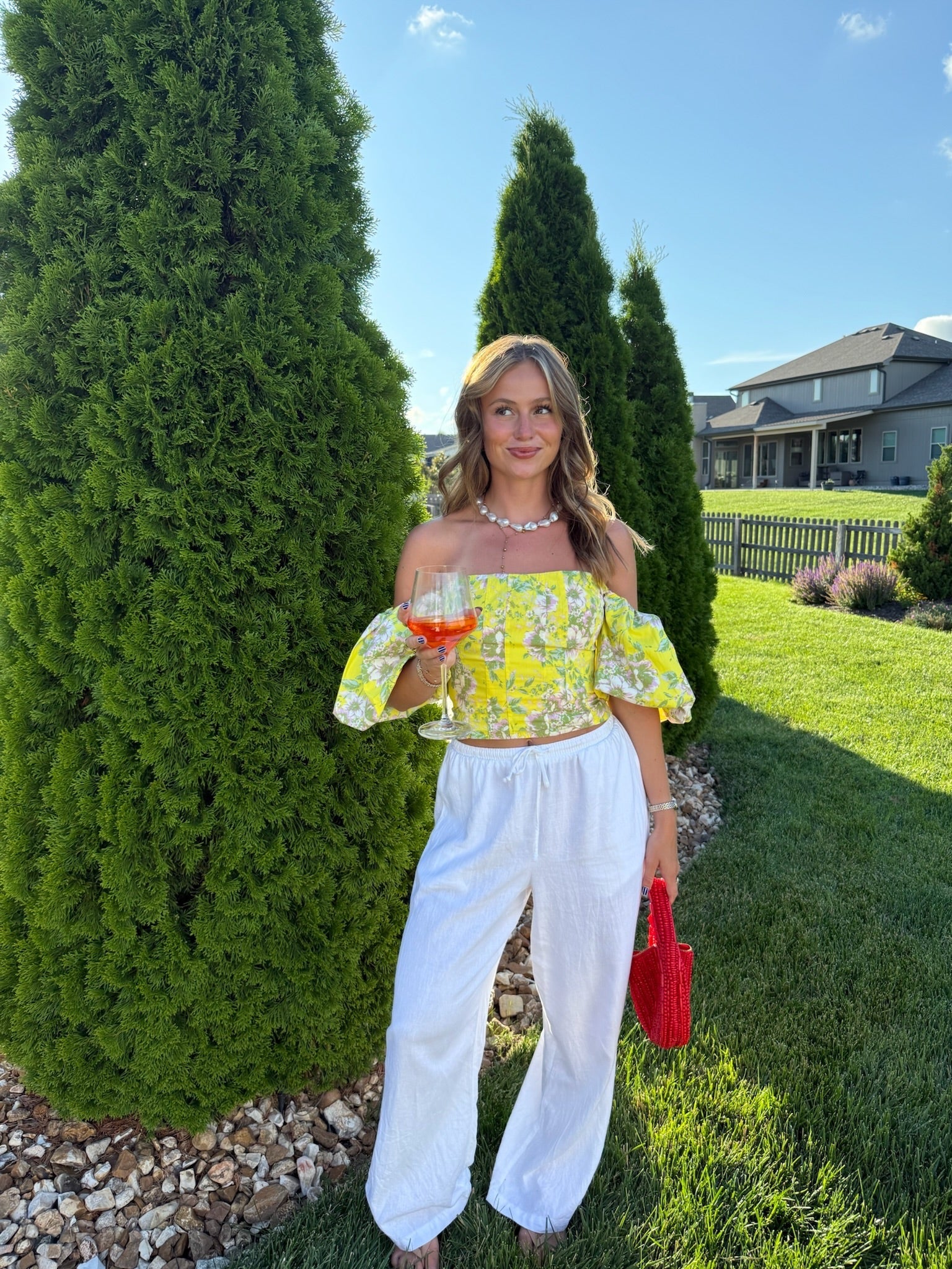 Taya Floral Bubble Top