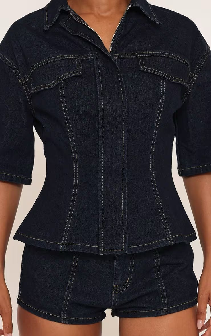 Indigo Denim Set