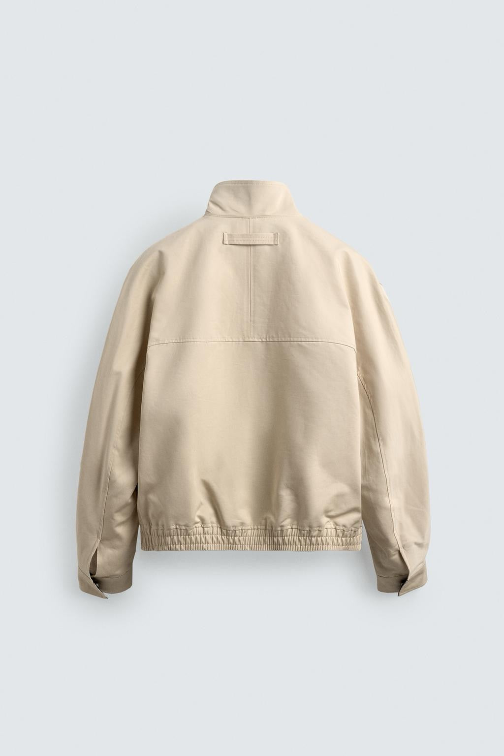 Contrasting Collar Jacket