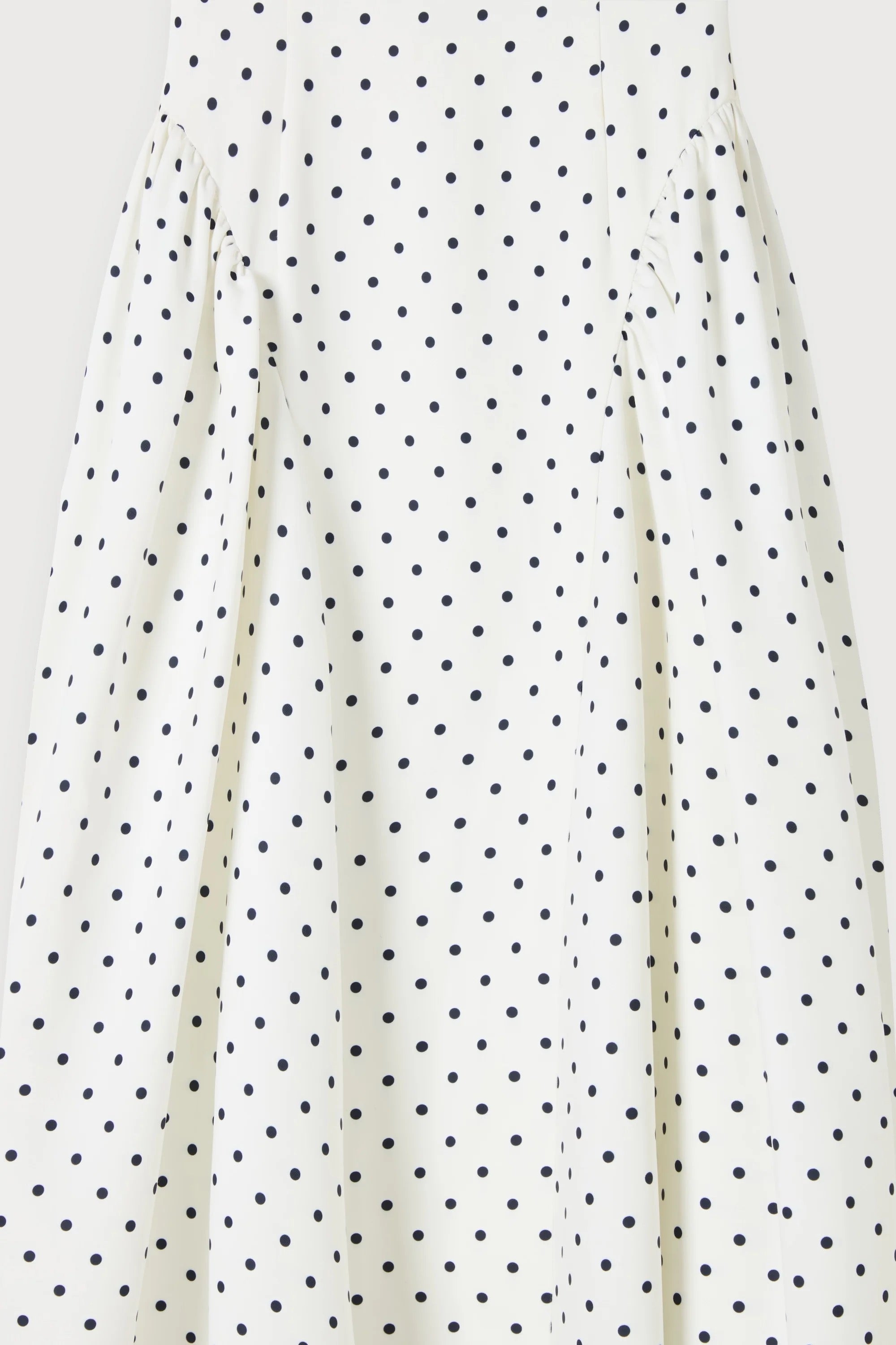 Cap Sleeve Gathered Midi Dress