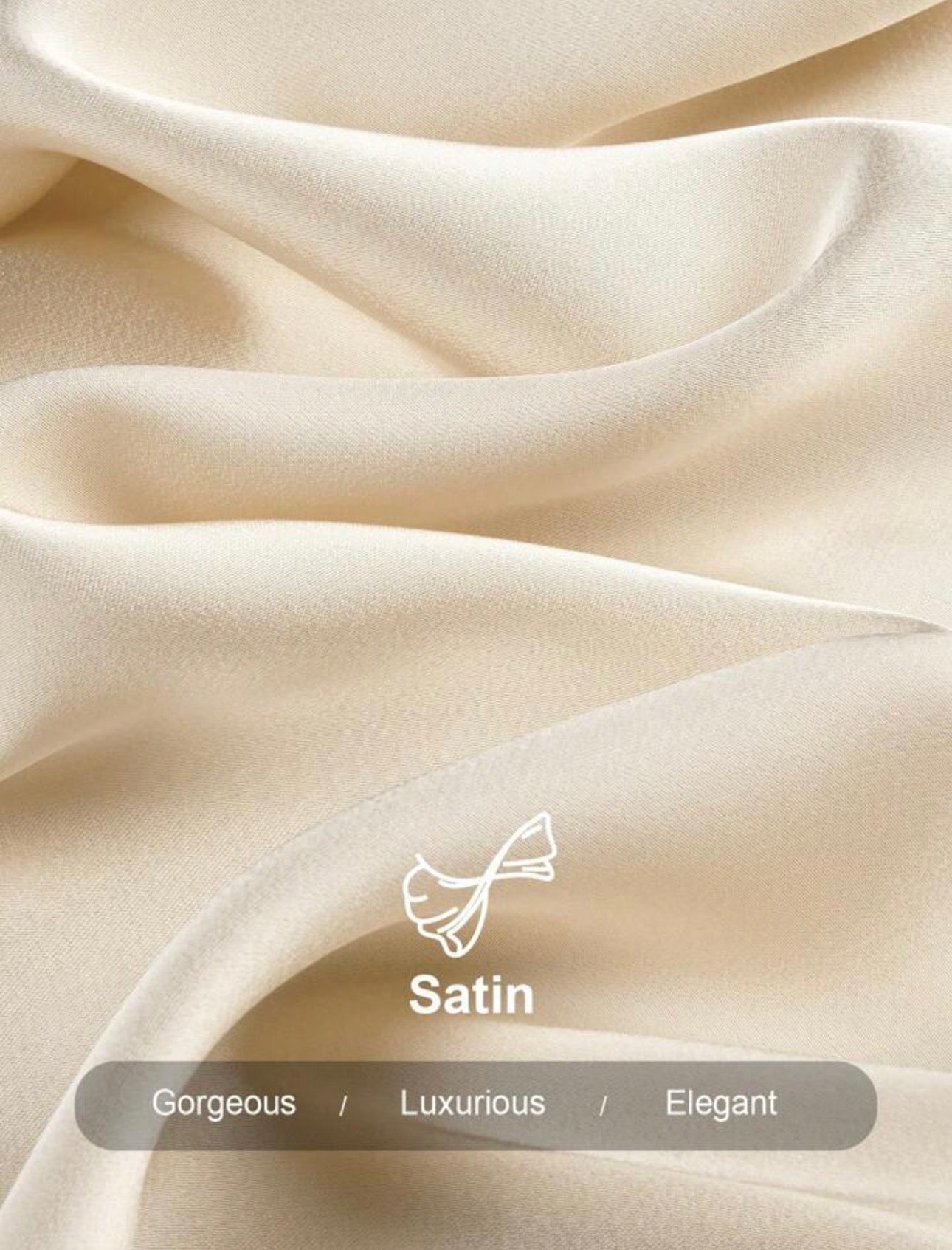 Satin Batwing Set