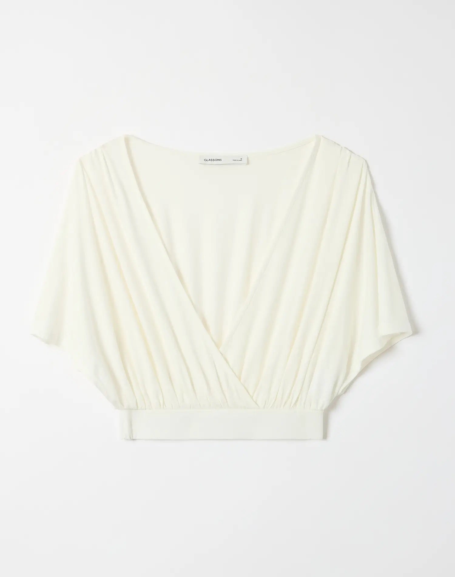 V Neck Cross Front Top