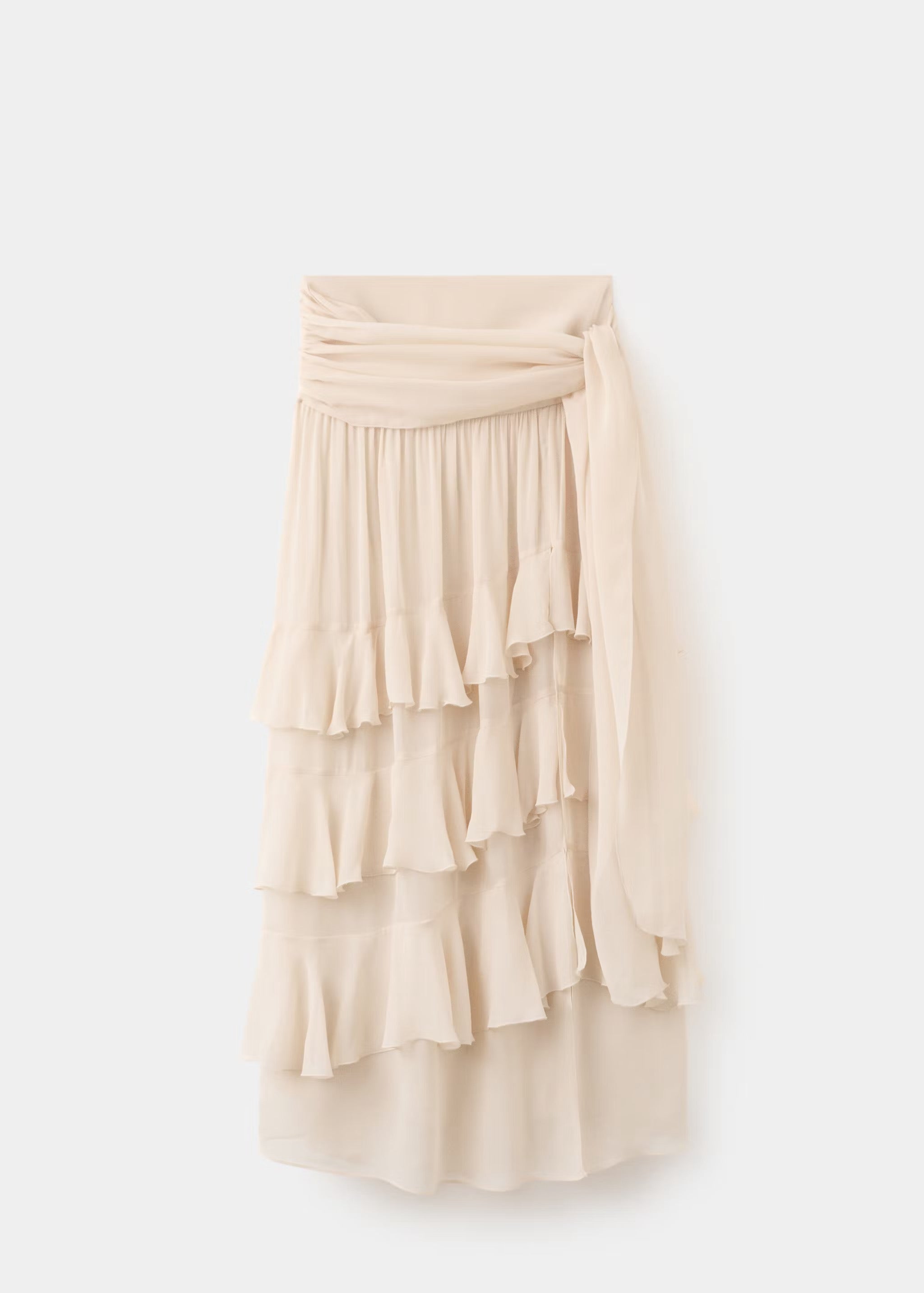 Ruffle Tie skirt