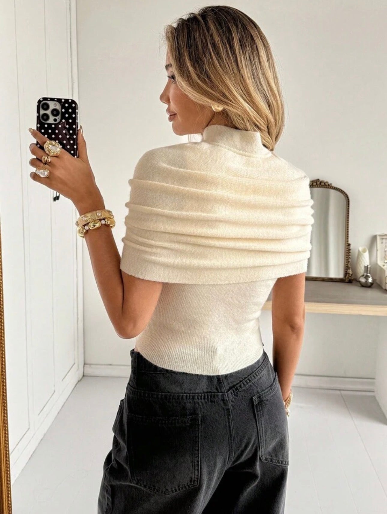 Elegant Solid Turtleneck