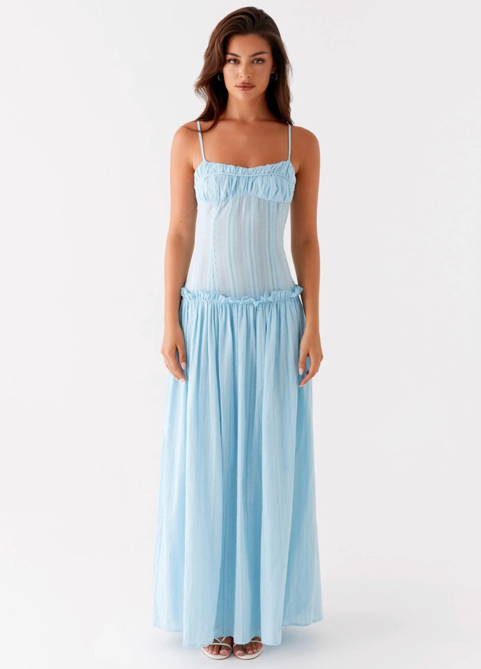 Jacinda Drop Waist Maxi Dress