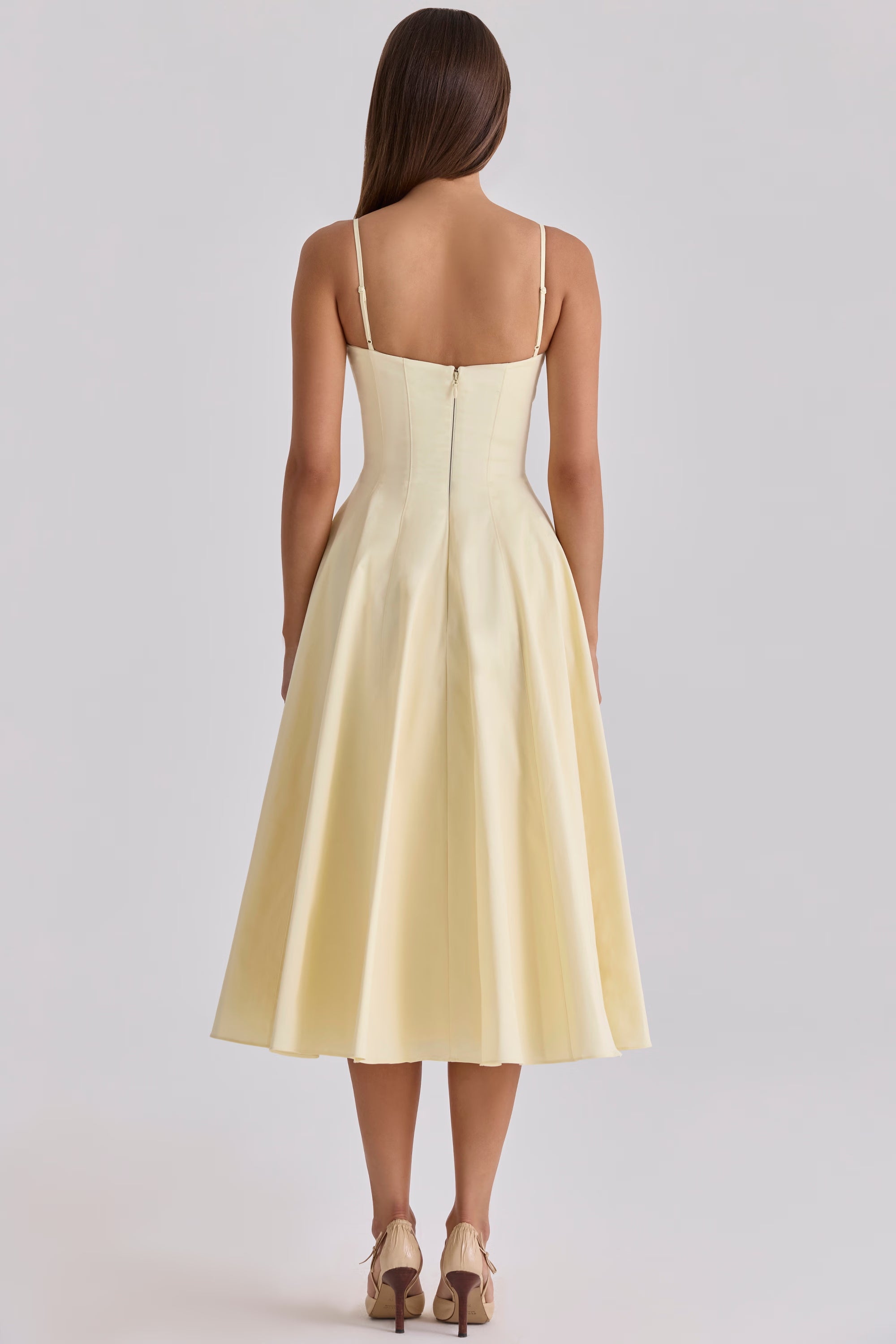 Dahlia Lemon Dress