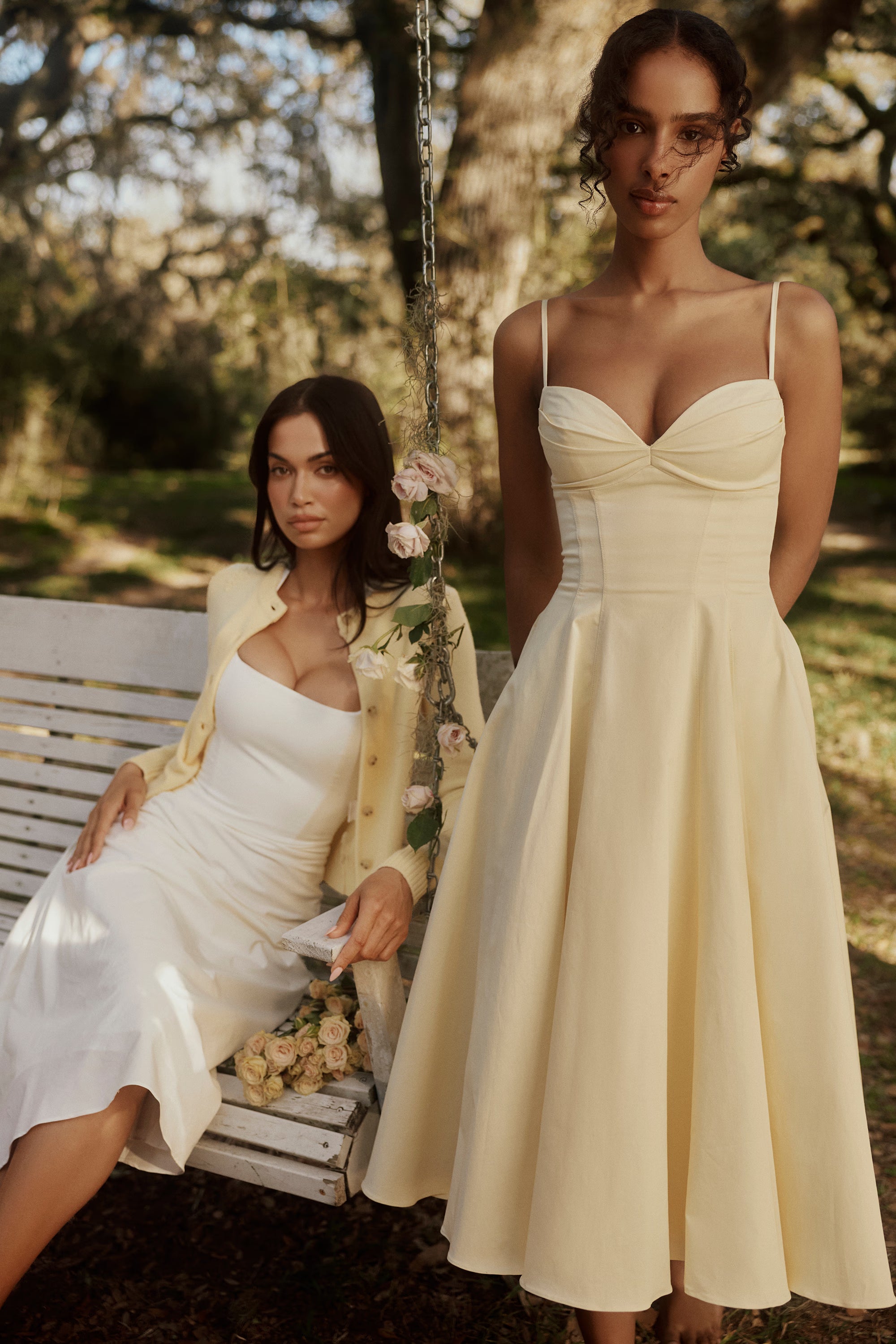 Dahlia Lemon Dress