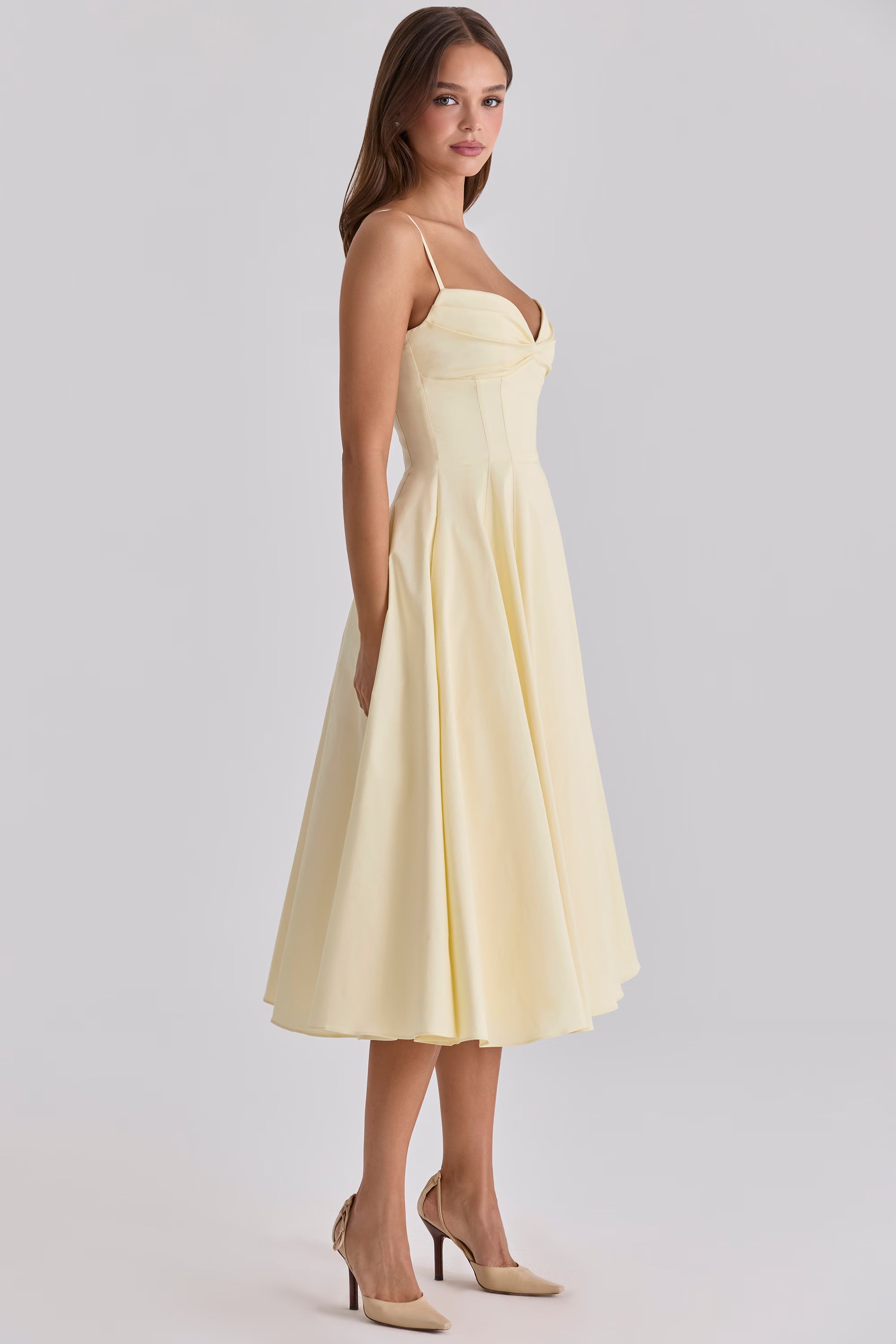 Dahlia Lemon Dress